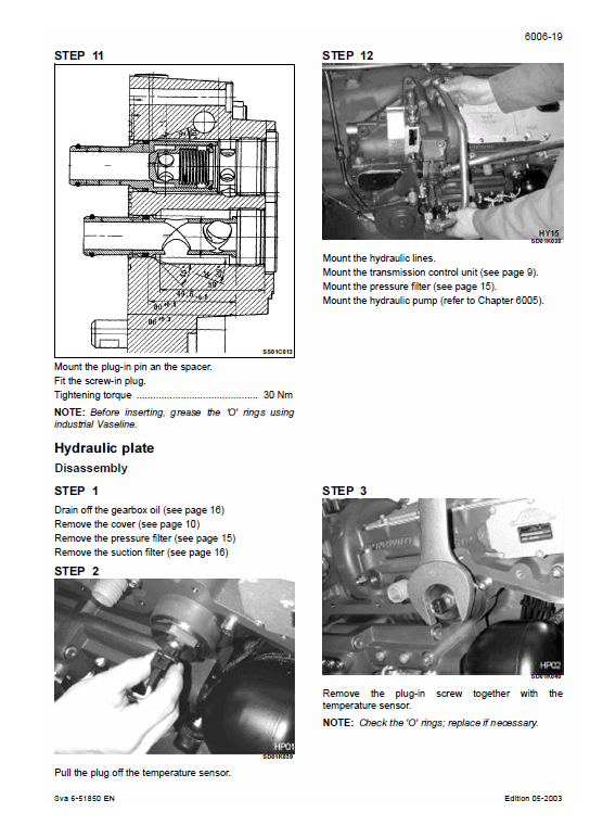 New Holland Tvt 135, Tvt 145, Tvt 155 Tractor Service Manual