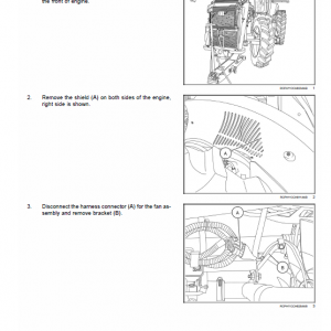 New Holland T8.275, T8.300, T8.330, T8.360, T8.390, T8.420 Tractor Service Manual