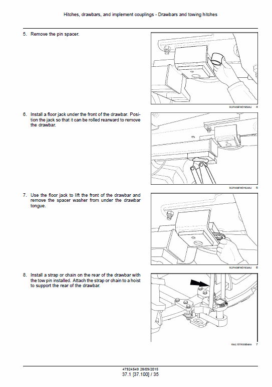 New Holland T9.600, T9.645, T9.700 Tractor Service Manual