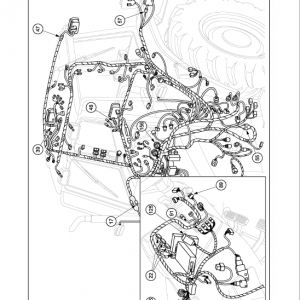 New Holland Tl70a, Tl80a, Tl90a, Tl100a Tractor Service Manual