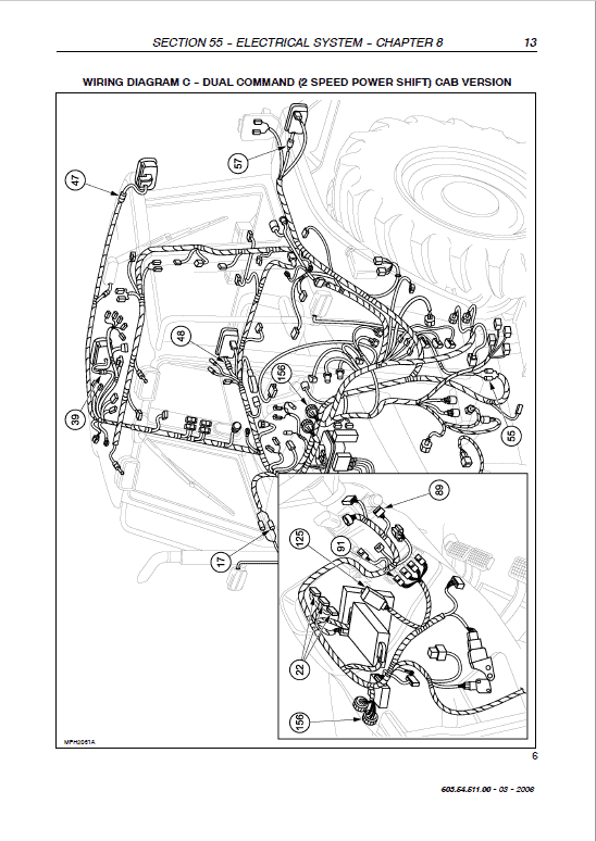 New Holland Tl70a, Tl80a, Tl90a, Tl100a Tractor Service Manual