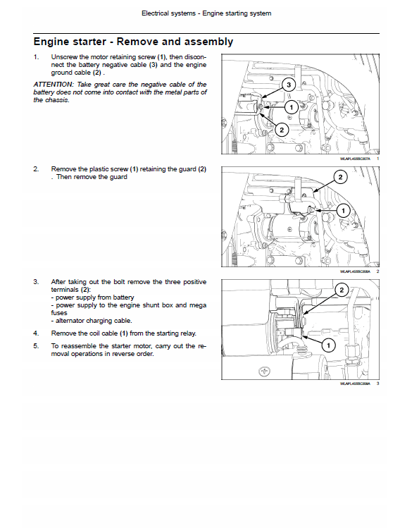 New Holland T5.95, T5.105, T5.115 Tractor Service Manual