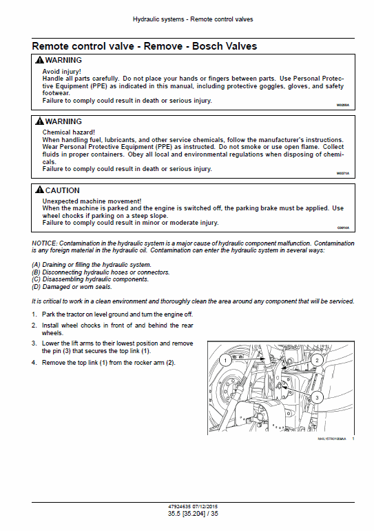 New Holland Ts6.110 Hc, Ts6.120 Hc Tractor Service Manual