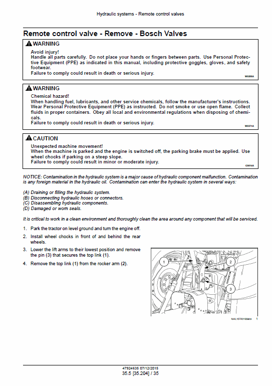 New Holland Ts6.110, Ts6.120, Ts6.125, Ts6.140 Tractor Service Manual