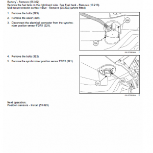 New Holland T7.290, T7.315 Tractor Service Manual