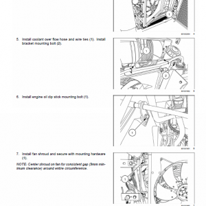 New Holland L213, L215, L216 Skidsteer Loader Service Manual