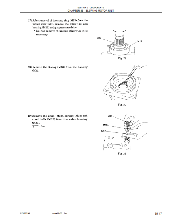 New Holland Eh15 Excavator Service Manual