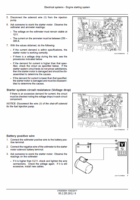 New Holland Tl60e, Tl75e, Tl85e, Tl95e Tractor Service Manual