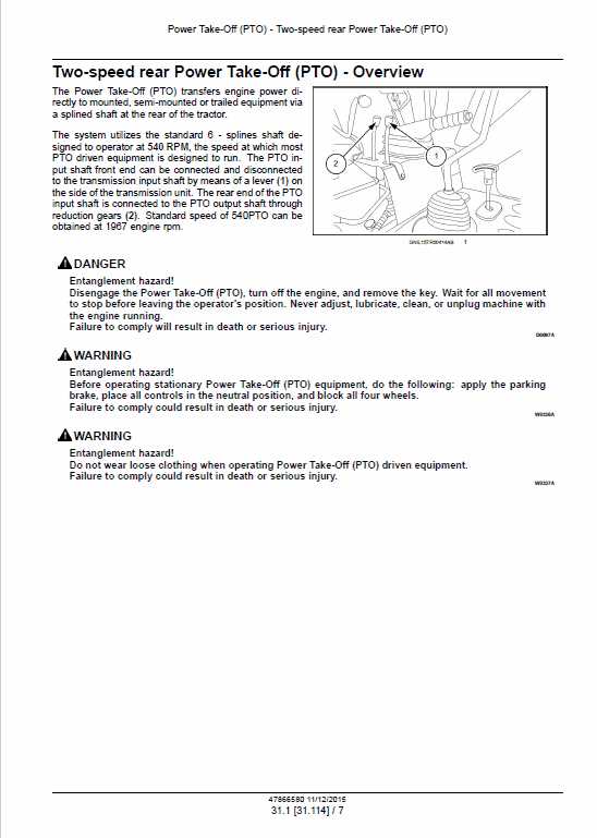 New Holland Tt4.80, Tt4.90 Tractor Service Manual