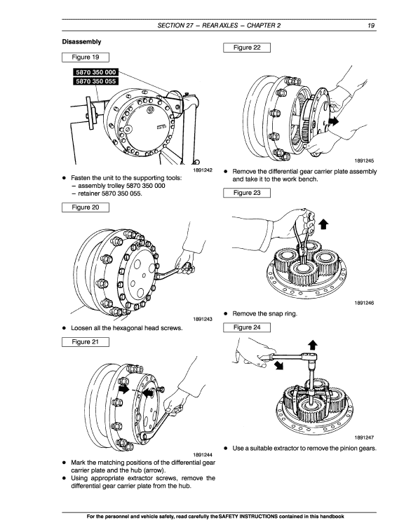 New Holland Ad300 Dump Truck Service Manual