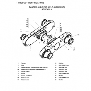 New Holland G170vp Awd, G200vp Awb Motor Grader Repair Manual