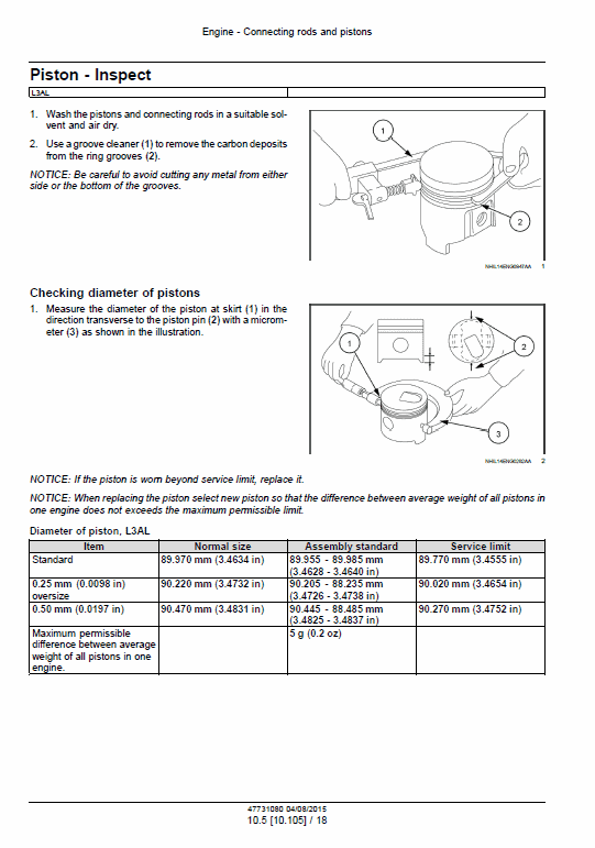 Cnh L3al, L3bl Tier 3 Engine Service Manual