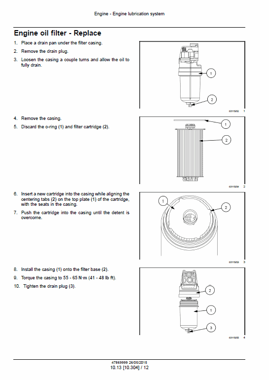 Cursor 13 Two Stage Turbocharger Tier 4b And Stage Iv Engine Service Manual