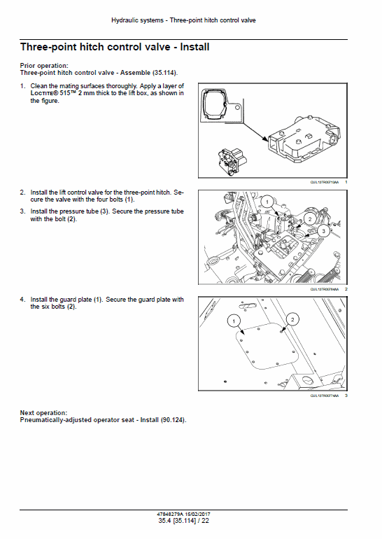 New Holland Tl75, Tl85, Tl95 Tractor Service Manual