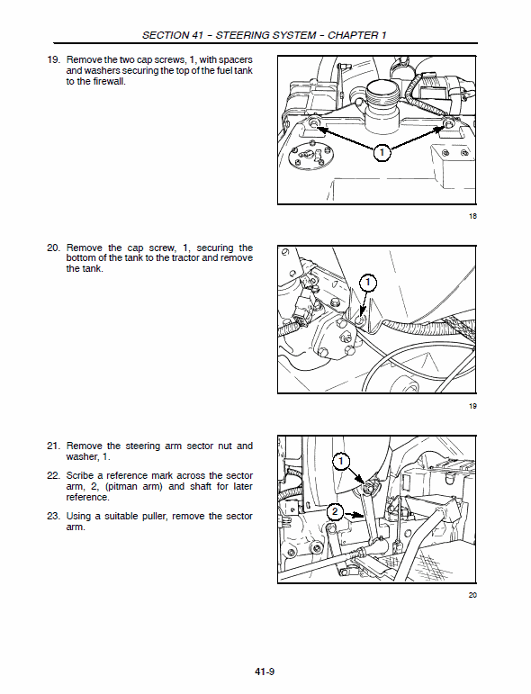 New Holland Tc18, Tc18d, Tc21d, Td24d Tractor Service Manual