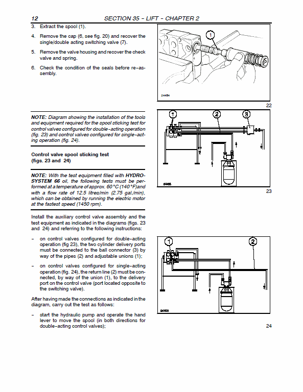 New Holland Tk76, Tk85, Tk85m Tractor Service Manual