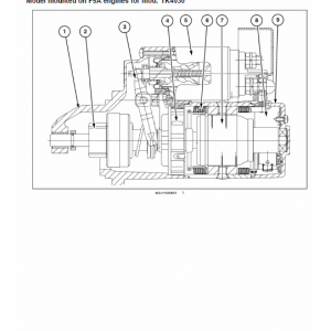 New Holland Tk4030v, Tk4050, Tk4050m, Tk4060 Tractor Service Manual