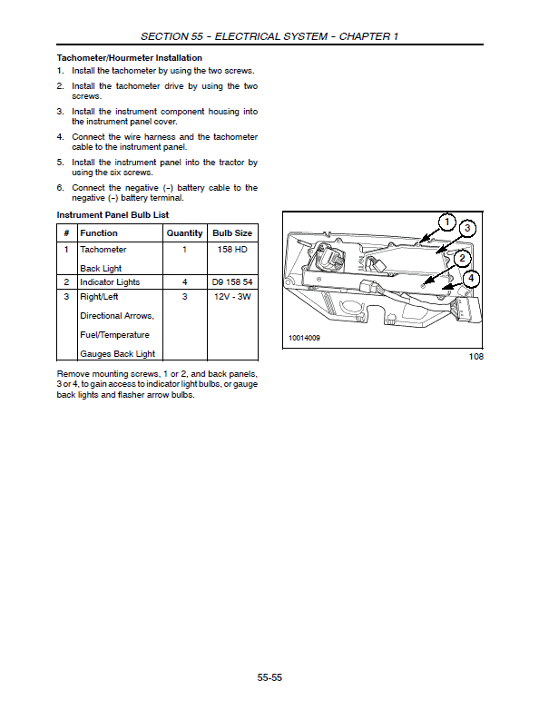 New Holland Tc30 Tractor Service Manual