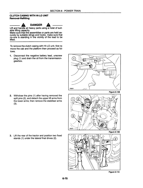 New Holland 4835, 5635, 6635, 7635 Tractor Service Manual