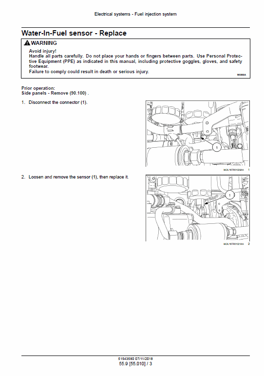 New Holland Powerstar 90, 100, 110, 120 Tractor Service Manual