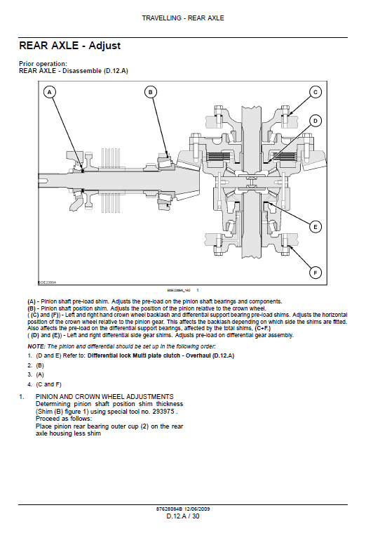 New Holland T7030, T7040, T7050, T7060 Tractor Service Manual