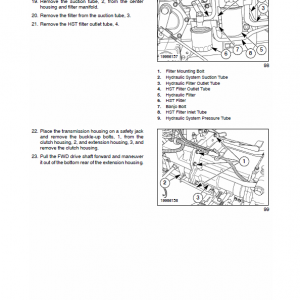 New Holland Tc23da, Tc26da Tractor Service Manual