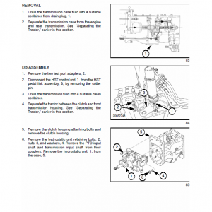 New Holland Tc29d, Tc33d Tractor Service Manual