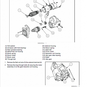 New Holland Workmaster 33 And 37 Tractor Service Manual