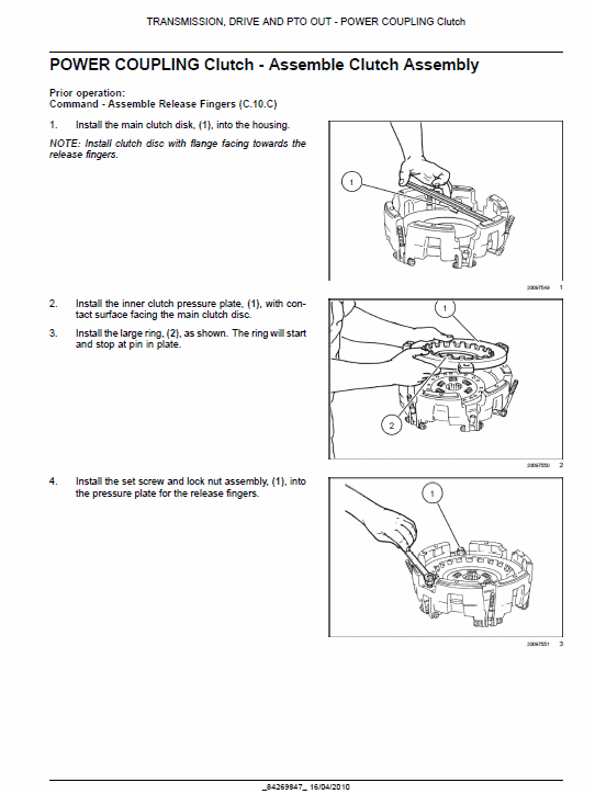 New Holland Workmaster 45 Tractor Service Manual