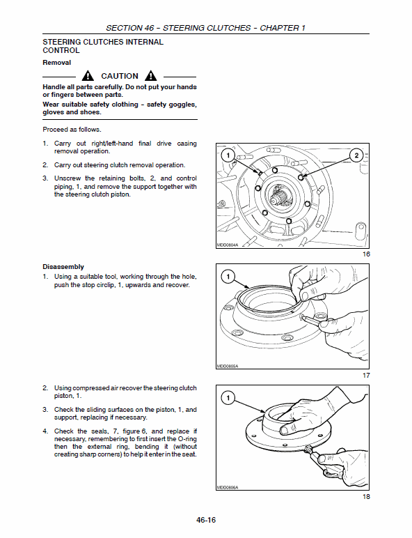 New Holland Tk90a, Tk90ma, Tk100a Tractor Service Manual