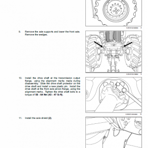 New Holland T8010, T8020, T8030, T8040, T8050 Tractor Service Manual