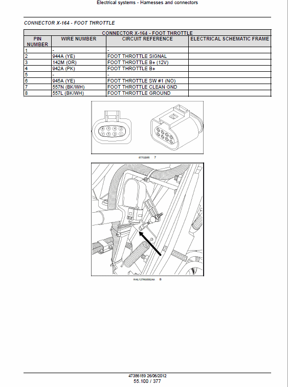 New Holland T8.275, T8.300, T8.330, T8.360, T8.390, T8.420 Tractor Service Manual