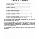 New Holland HW300, HW320 Speedrower Windrowers Service Manual