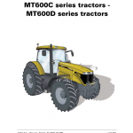 Challenger MT645D, MT655D, MT665D, MT675D, MT685D Tractor Workshop Manual - Image 2