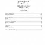 Challenger MT265B, MT275B Tractor Service Manual
