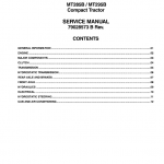 Challenger MT285, MT295 Tractor Service Manual