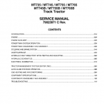 Challenger MT735, MT745, MT755, MT765 Tractor Service Manual