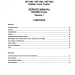 Challenger MT745C, MT755C, MT765C Tractor Service Manual