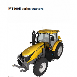 Challenger MT455E, MT465E, MT475E Tractor Service Manual