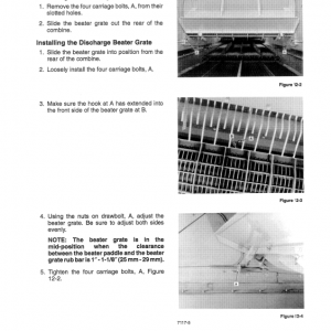 New Holland TR86, TR87, TR88 Combine Service Manual - Image 4