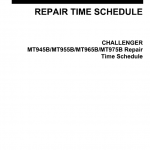 Challenger MT945B, MT955B, MT975B Tractor Workshop Manual - Image 2