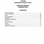 Challenger MT225B Tractor Service Manual - Image 2