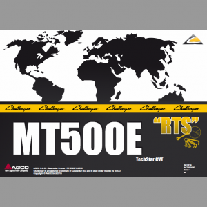 Challenger MT515E, MT525E, MT535E, MT545E Tractor Workshop Manual - Image 3