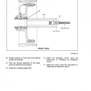 New Holland TR96, TR97, TR98 Combine Service Manual - Image 3