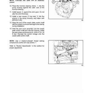 New Holland HW300, HW320 Speedrower Windrowers Service Manual - Image 4