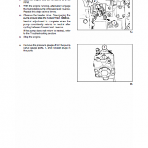 New Holland HW300, HW320 Speedrower Windrowers Service Manual - Image 5