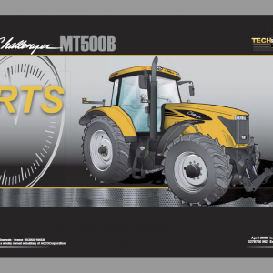 Challenger MT525B, MT535B, MT545B, MT555B Tractor Workshop Manual - Image 3