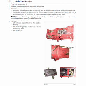 Challenger MT515E, MT525E, MT535E, MT545E Tractor Workshop Manual - Image 6