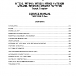 Challenger MT835B, MT845B, MT855B, MT865B, MT875B Tractor Service Manual