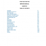 Massey Ferguson 1160, 1165, 1180, 1190 Tractor Service Manual